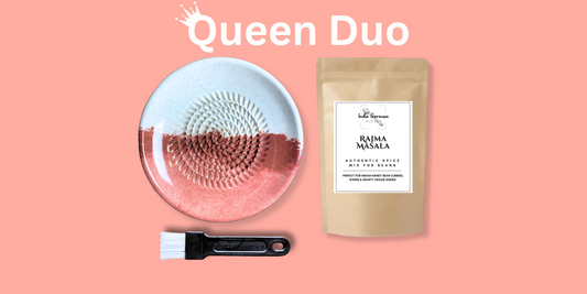 Queen Duo | Grater Plate + Rajma Masala