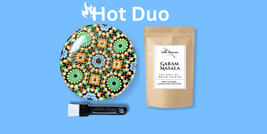 Hot Duo | Grater Plate + Garam Masala