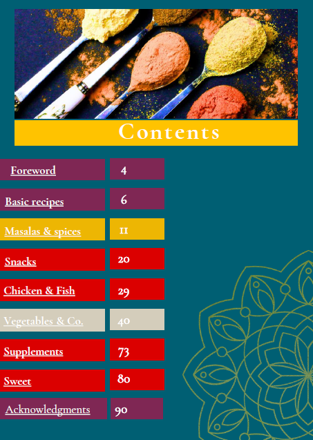 E-Book | Indian Cooking with Andrea